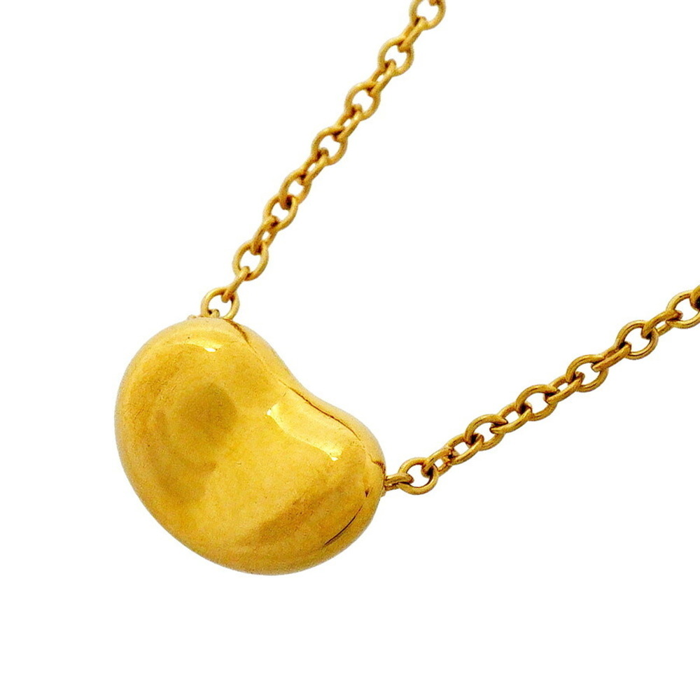 TIFFANY & CO. 18k Gold Bean Necklace